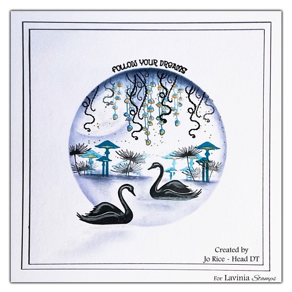 Swans Stamp - Image 2