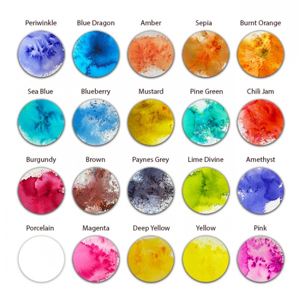 Dinkles Ink Powder Blue Dragon - Image 2