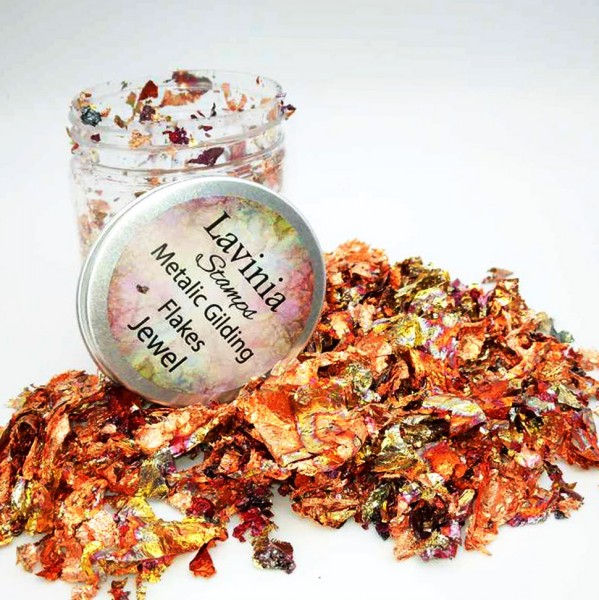 Metallic Gilding Flakes - Jewel