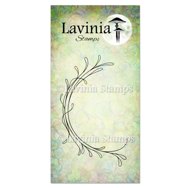 Wreath Flourish - Left Stamp