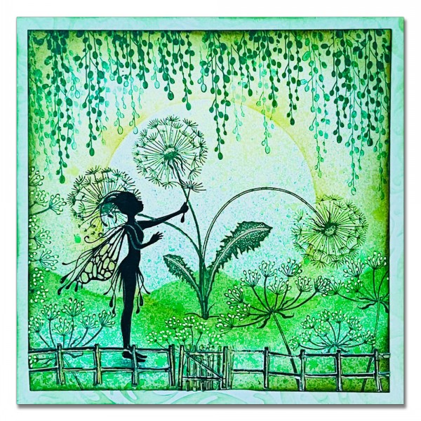Drooping Dandelion Stamp - Image 2