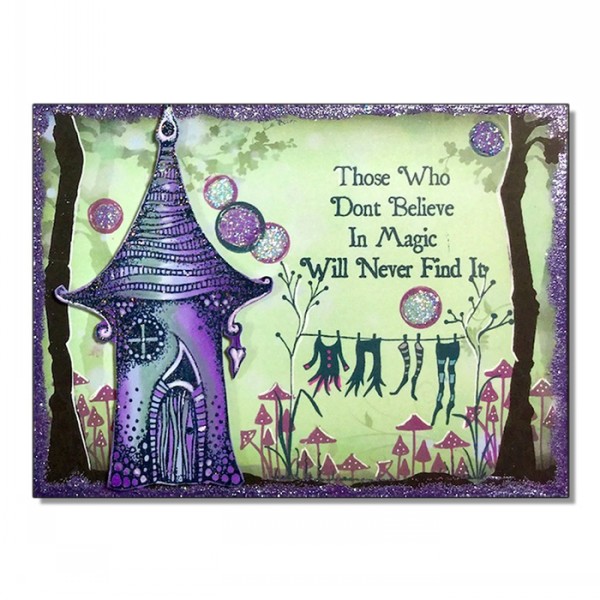 Fairy Washing Line Stamp - Image 2