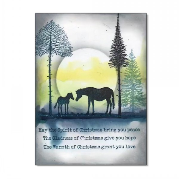 Horse and Foal Stamp - Image 2