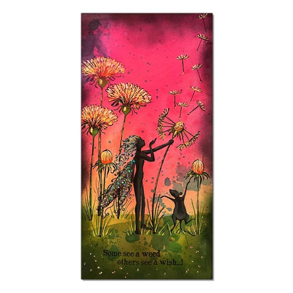 Open Dandelion Stamp - Image 3