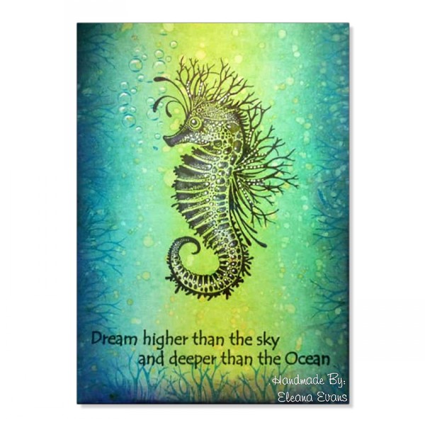Sebastian the Seahorse Stamp - Image 2