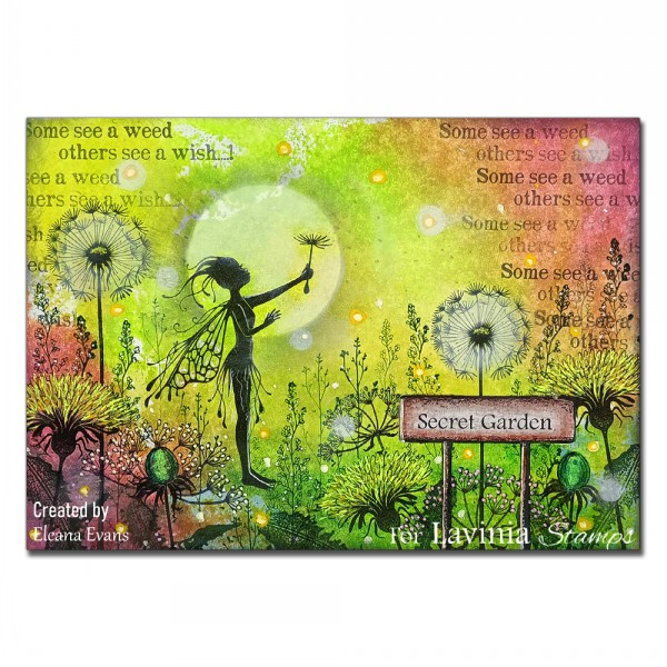 Secret Garden Sign Stamp - Image 2