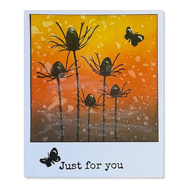 Silhouette Thistle Stamp - Image 2