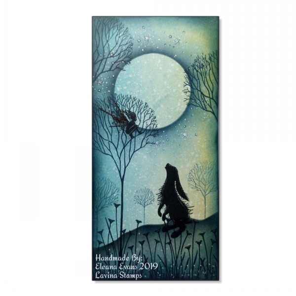 Skeleton Tree Scene Stamp - Image 3