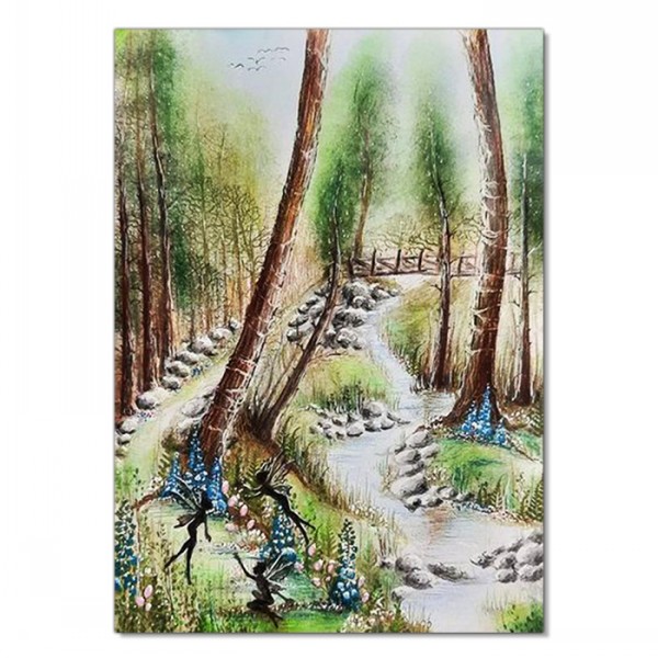 Three Dancing Fairies Stamp - Image 2