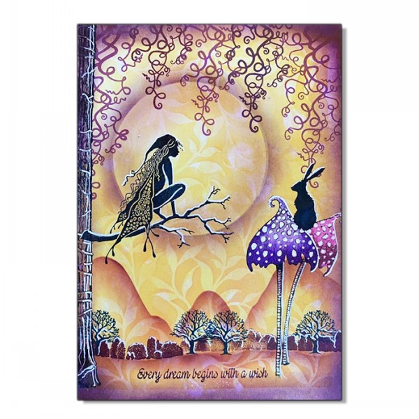 Tree Scene Stamp - Image 3