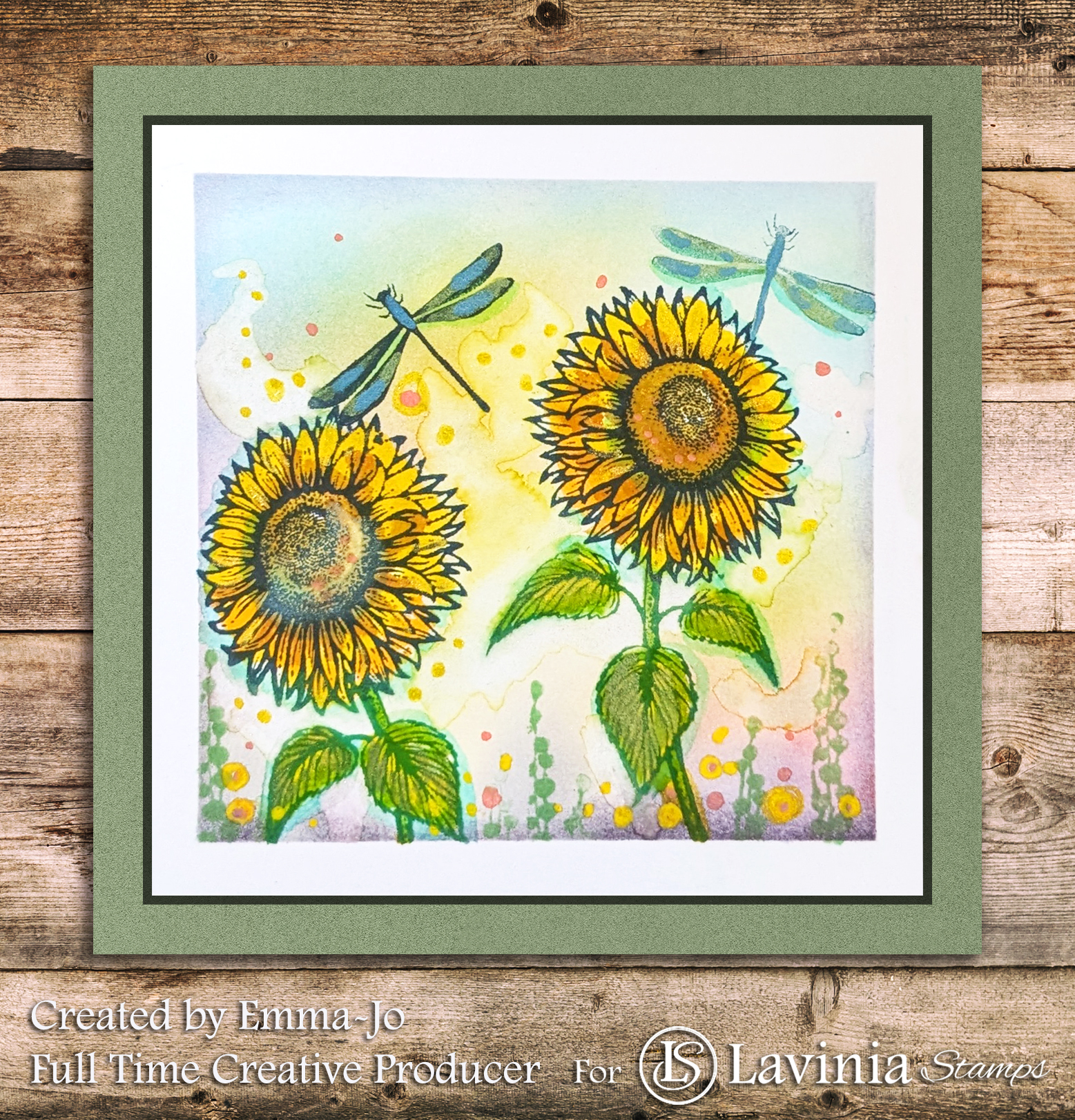 Sunflower 1 Stamp - Image 2