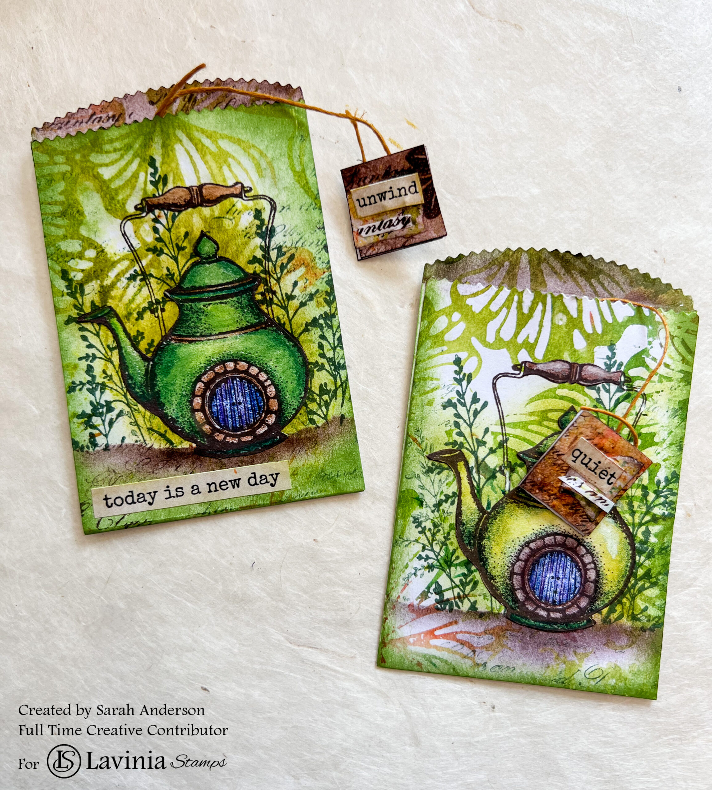 Tea Leaf Dwelling Stamp - Image 2